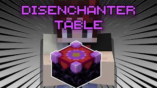 MinecraftBedrock Disenchanter Table Addon Showcase [upl. by Aromat]