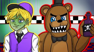 Freddy Poisons Mike  Minecraft FNAF Roleplay [upl. by Teri]