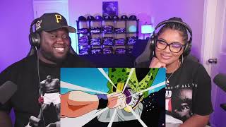 Kidd and Cee Reacts To When Goku and Perfect CELL ran ONE of the greatest fades in Z history [upl. by Gonroff715]