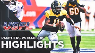 Michigan Panthers vs Pittsburgh Maulers Highlights  USFL [upl. by Chrysa]