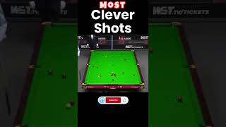 Most Clever Shots Of Snooker ronnieosullivan snooker shortsfeed ytshorts [upl. by Edieh]