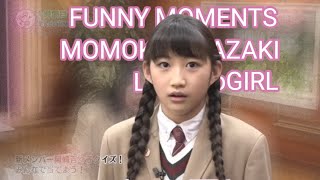 FUNNY MOMENTS MOMOKO OKAZAKI SAKURA GAKUIN [upl. by Anhcar]