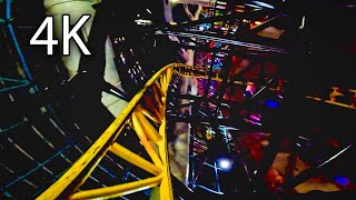 El Loco at night front seat onride 4K POV Adventuredome [upl. by Higginson]