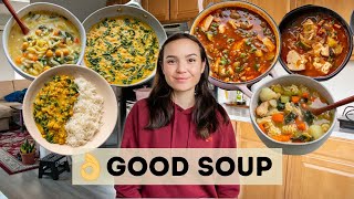 5 Cozy Soups to Get You Through the End of Winter Vegan [upl. by Nylauqcaj]