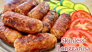 Ultimate Taste SKINLESS GARLIC LONGGANISA [upl. by Malcah]