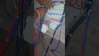 MCB box wiring  MCB wiring  32 ampere MCB  electric science work  mandla [upl. by Menell]