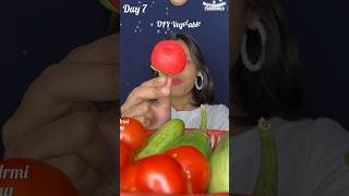 বেলুনের সবজি 🍅😱😱diy art shorts [upl. by Inalaeham]