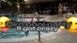 VLOG  ME amp SIS WENT TO SCISSORTAIL PARK  OKC POOL PARTY IT GOT SPICY ￼🥵 [upl. by Natica]