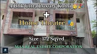 4 BHK Ultra Luxury KOTHI With Home Theatre Near Teoler School Vaishali West home luxuryhome villa [upl. by Gibbons]