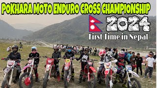 Pokhara Moto Enduro Cross 2024 First Day Babbal Vayo 😱Bhim Hona Ko Bike le Dhoka Diyo Guys😭 [upl. by Haniraz]