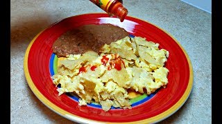 My Favorite Easy Breakfast  HOW TO MAKE MIGAS  Simply Mama Cooks [upl. by Namurt]