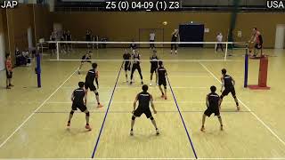 Volleyball  Japan  USA FULL Match Friendly [upl. by Maisel]