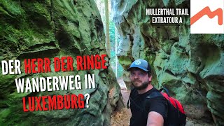 Mullerthal Trail Extra Tour A in Luxemburg  4K🎥 [upl. by Acila]