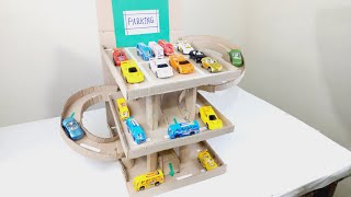 DIY Amazing Parking for cars out of cardboard [upl. by Chandal]