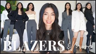 ARITZIA BLAZERS TRYON amp Some Work Outfits [upl. by Free576]