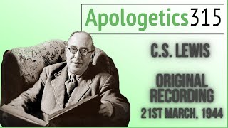 CS Lewis Original Recording [upl. by Artap]