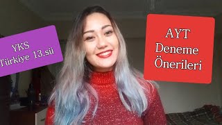 AYT DENEME ÖNERİLERİYKS EŞİT AĞIRLIK 106SISÖZEL 13SÜMATEMATİKEDEBİYATTARİHCOĞRAFYA DENEME [upl. by Notwen528]