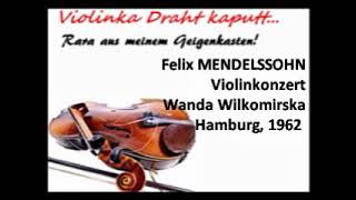 Felix Mendelssohn Bartholdy Violinkonzert [upl. by Mommy]