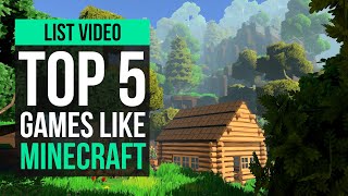 Top 5 Games Like Minecraft In 2020 [upl. by Kcirdot]