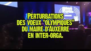 Perturbations des vœux 2024 en interorganisation à Auxerre  89  Yonne [upl. by Hcaz]