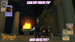 Wizard101 Exalted Death PVP Is Death Mino Good still [upl. by Oirrad394]