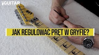 Jak regulować pręt w gryfie gitary Radzi lutnik Adrian  TopGuitar [upl. by Maitland347]