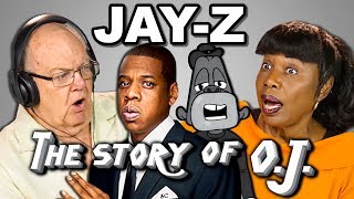 ELDERS REACT TO JAYZ  THE STORY OF OJ [upl. by Okemak160]