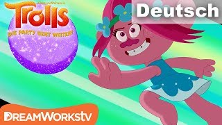 FRAG POPPY Das Glitzerballturnier  TROLLS NEUE KURZFILME [upl. by Jedd]