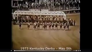 Secretariat  All 3 1973 Triple Crown Races  1973 Kentucky Derby Preakness Stakes Belmont Stakes [upl. by Elvin]