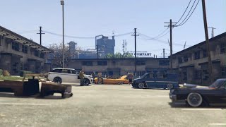 Groves and Ballas vs Vagos  Dr Dre Contact GTA V Online [upl. by Atiz]