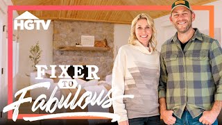 Lake House Transformed into a Modern Cabin  Fixer to Fabulous  HGTV [upl. by Alekat]