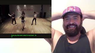 😁🤯💕BLACKPINK  휘파람WHISTLE DANCE PRACTICE VIDEO English Speaking Fan From Canada Reacts [upl. by Ydaj]