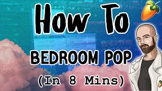 From Scratch A Bedroom Pop song in 8 minutes  FL Studio tutorial [upl. by Ahsenom]