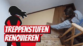 Treppenstufen renovieren  Bauhelden [upl. by Sudnak]