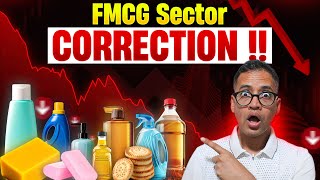 Huge correction in FMCG Sector  Short Term Pain Rahul Jain Analysis [upl. by Asserac386]