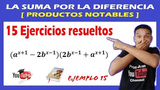 🚀 👉 Suma por la diferencia de dos binomios PASO A PASO  💥 Súper FÁCIL Para PRINCIPIANTES ✅ [upl. by Lanny]