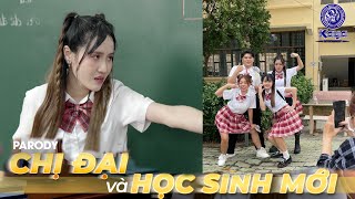 Mau mau bước vô nào  Vê Vê xin tí inova  NHẠC CHẾ  CHỊ ĐẠI VÀ HỌC SINH MỚI  Hậu trường MV Parody [upl. by Haela]