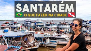 O QUE FAZER EM SANTARÉM PARÁ MELHORES DICAS DE VIAGEM 🇧🇷 [upl. by Idoux937]