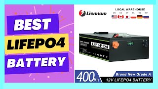 Best Builtin BMS Rechargeable LiFePO4 Battery for Inverter Solar [upl. by Cinemod817]