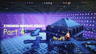 INSANE STONEWOOD HOMEBASE Design Part 4 fortnitestw [upl. by Oimetra]