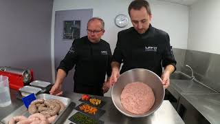 Recette de PRO  Boudin Blanc à Froid en 3 façons  Ets Moiret LPF [upl. by Yancey82]