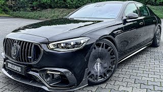 NEW 2024 Mercedes S930 BRABUS V8 930 HP BEAST Interior Exterior Walkaround 4K [upl. by Annatnom702]