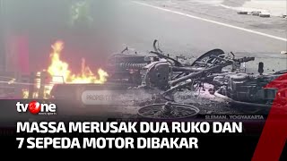 Sejumlah Ruko Hancur Saat Kericuhan di Babarsari  Kabar Utama tvOne [upl. by Rainer966]