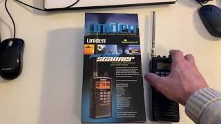 Uniden Bearcat UBC125XLT scanner unboxing and brief commentary on why I bought one [upl. by Halbeib]