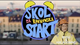 Skolstart på Rönnowska Bygg och anläggning [upl. by Wendi711]