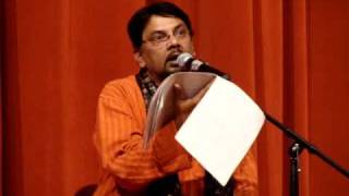 Satinath Mukhopadhyay recites a poem [upl. by Etam]