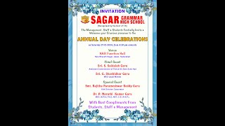 Sagar Grammar High School Annual Day Celebrations [upl. by Hgielrac]