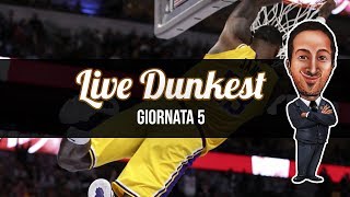 LIVE DUNKEST  G5 è il momento di puntare su LeBron James [upl. by Ynafets]