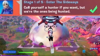 Enter the Sideways  Fortnite [upl. by Akemhs]