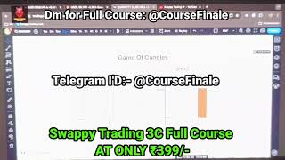 Swappy Trading Latest Course Download free Swappy Trading 3C setup Download Trading [upl. by Yeneffit7]